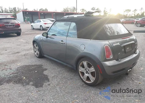 2005 Mini Cooper S z USA, uszkodzony, nr VIN WMWRH33595TF84137